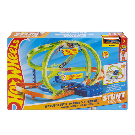 Hot Wheels Stunt Tracks Choques en la Hiperesfera Conjunto de Juego
