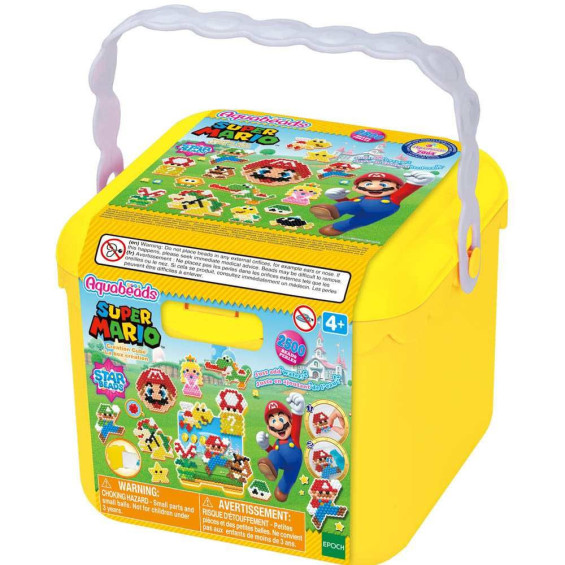 Aquabeads Cubo de Creatividad de Super Mario