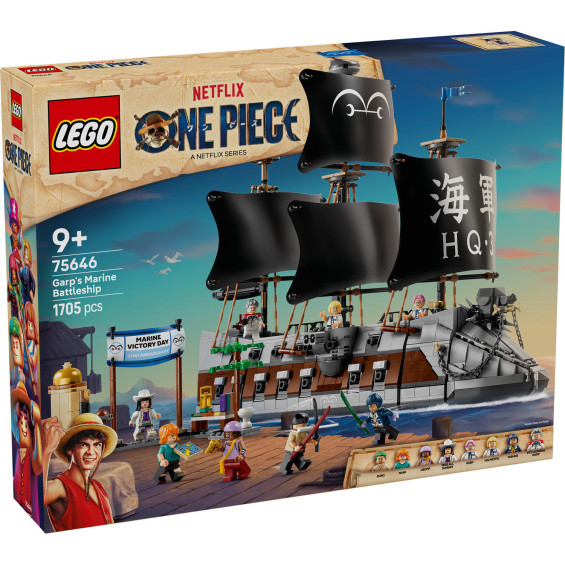 LEGO One Piece Barco de la Marina de Garp - 75646