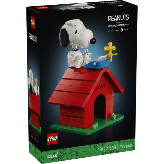 LEGO Ideas Peanuts: La Caseta de Snoopy - 21368