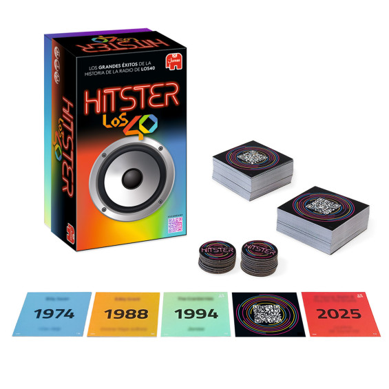 Jumbo Hitster Los 40 Juego de Mesa