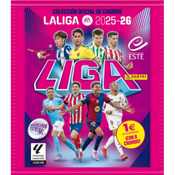 Panini Liga Este 2025-2026 Sobres de Cromos Varios Modelos