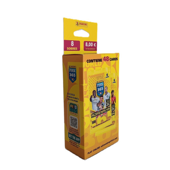 Panini FIFA 365 Adrenalyn 2026 Ecoblíster con 8 Sobres de Cartas Varios Modelos
