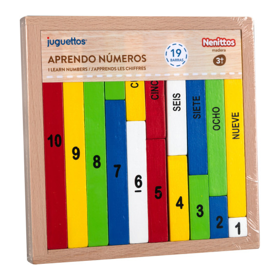 Nenittos Aprendo Números de Madera