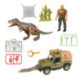 Set de Juguete Dinosaur Rescue con Camión Todoterreno y T-Rex con Sonido