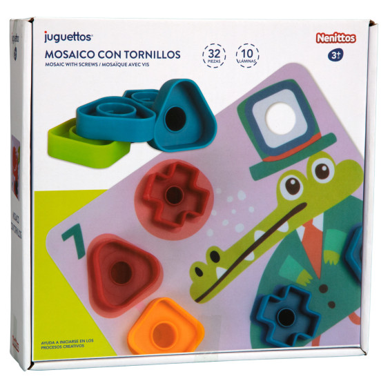 Nenittos Mosaico con Tornillos