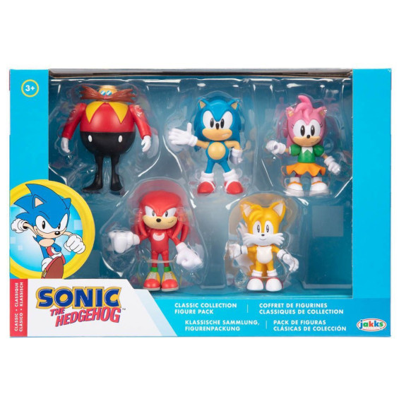 Sonic Pack 5 Figuras 6 cm