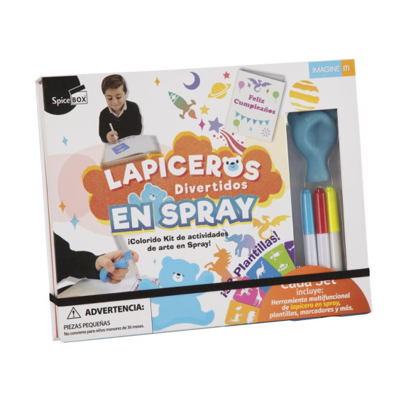 Lapiceros Divertidos en Spray
