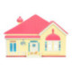 Bluey Casa de Cumpleaños Playset