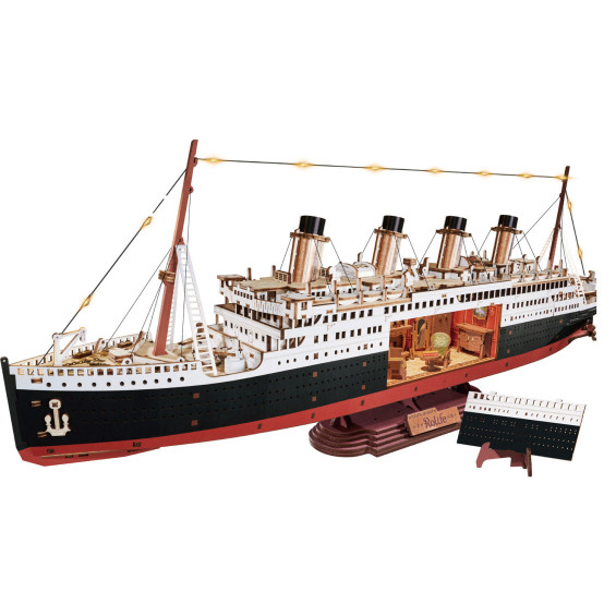 Rolife 1912 Eternal Atlantic Voyager Puzzle de Madera 3D