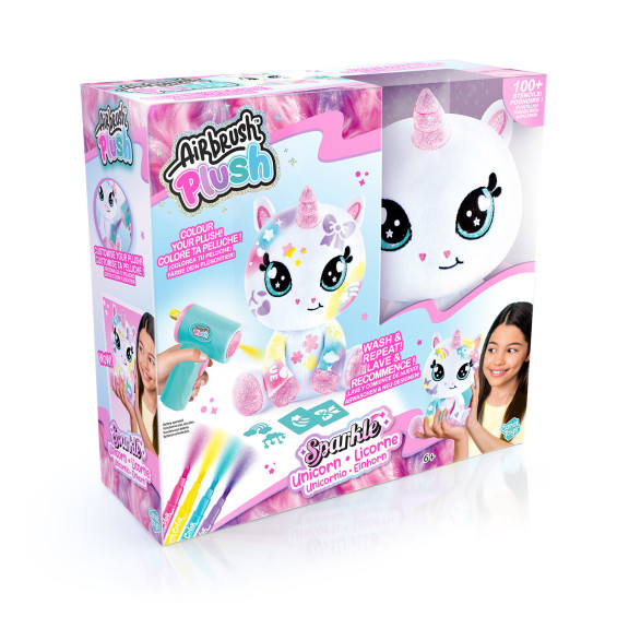 Airbrush Plush Colorea tu Unicornio