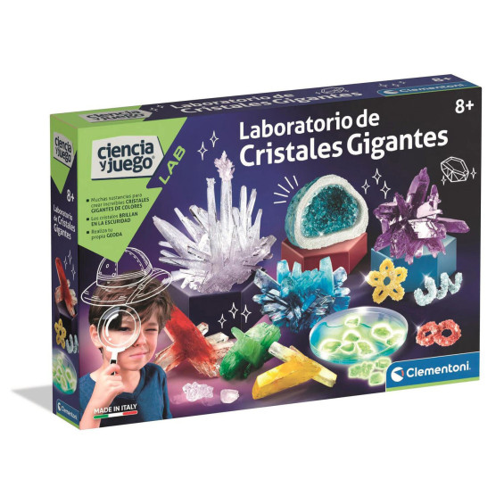 Ciencia y Juego Lab Laboratorio de Cristales Gigantes