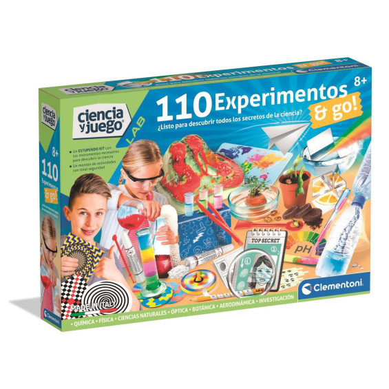 Ciencia y Juego Lab 110 Experimentos
