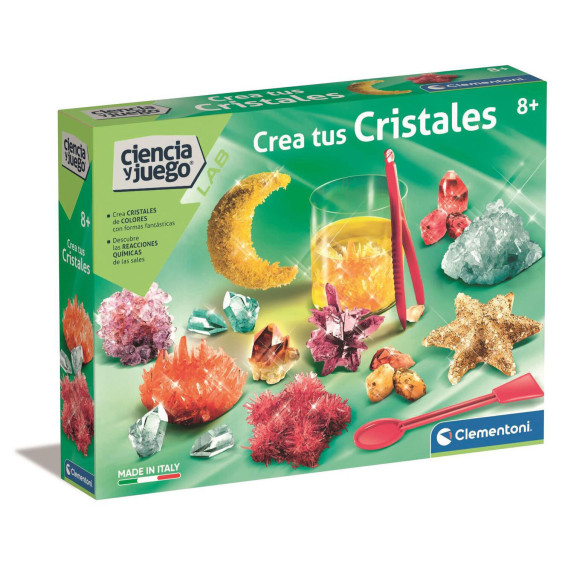 Ciencia y Juego Lab Crea tus Cristales
