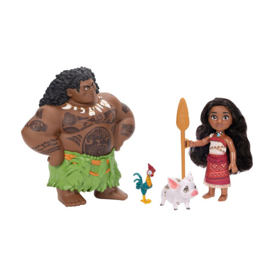 Disney Vaiana II Set de Regalo Vaiana & Maui de 15 cm