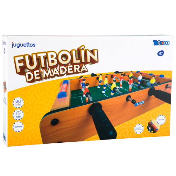 Tetoca Futbolín de Madera