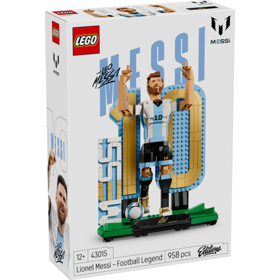 LEGO Editions Football Lionel Messi: Leyenda del Fútbol - 43015