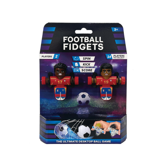 Juego de Mesa Mini Futbolín Football Fidgets Pack de 2 Figuras y Balón Varios Modelos
