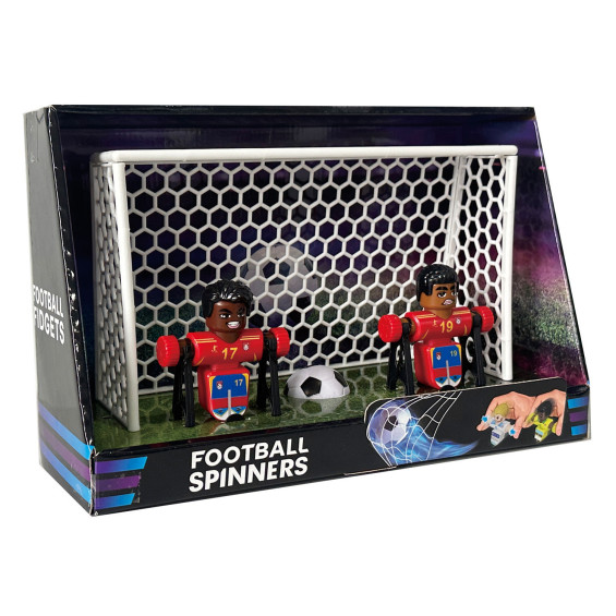 Juego de Fútbol de Escritorio Football Spinners con Portería, 2 Figuras y Balón Varios Modelos