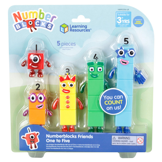 Figuras de Juguete Numberblocks del 1 al 5 Learning Resources
