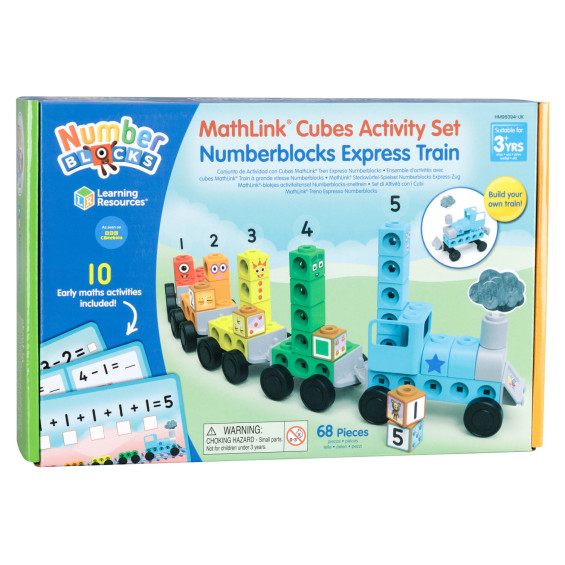 Tren Expreso Numberblocks MathLink Cubes Juego Educativo Learning Resources