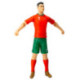 Banbo Toys Selección de Portugal Sockers Figura de Colección Cristiano Ronaldo