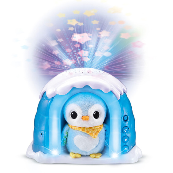 VTech Baby Iglú Proyector Peluchito Pingüino Interactivo