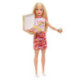 Barbie Conjunto de Juego de Pizzería con Muñeca 25 Accesorios