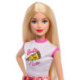 Barbie Conjunto de Juego de Pizzería con Muñeca 25 Accesorios