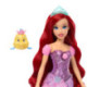 Mattel Disney Princess Muñeca Ariel Transformable con Figura Flounder y Accesorios