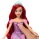 Mattel Disney Princess Muñeca Ariel Transformable con Figura Flounder y Accesorios