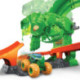 Hot Wheels Monster Trucks Mutant Chaos Derriba al Monstruo Mutante Conjunto de Juego con Mutant Rhinomite y Slime