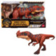 Mattel Jurassic World Survival Figura Dinosaurio Afrovenator Rugido Salvaje con Ataque Devorador y Sonidos