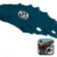 Mattel Jurassic World Survival Figura Dinosaurio Brachauchenius Rugido Salvaje con Ataque Devorador y Sonidos