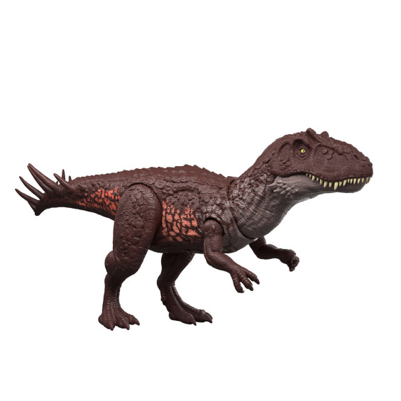 Mattel Jurassic World Survival Figura Dinosaurio Metriacanthosaurus Rugido Salvaje con Ataque Devorador y Sonidos