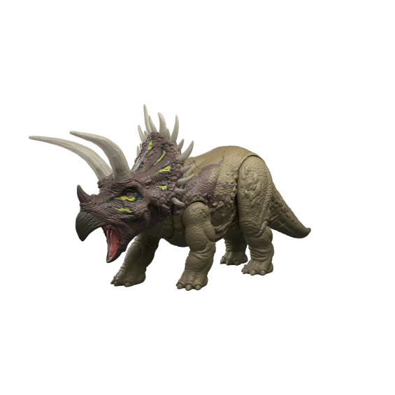 Mattel Jurassic World Survival Figura Triceratops Rugido Salvaje
