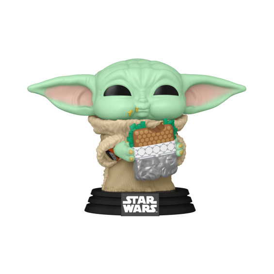 Funko Pop! Star Wars: The Mandalorian Figura de Vinilo Grogu con Sandwich