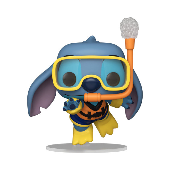 Funko Pop! Disney Lilo & Stitch Figura de Vinilo Stitch haciendo Snorkle