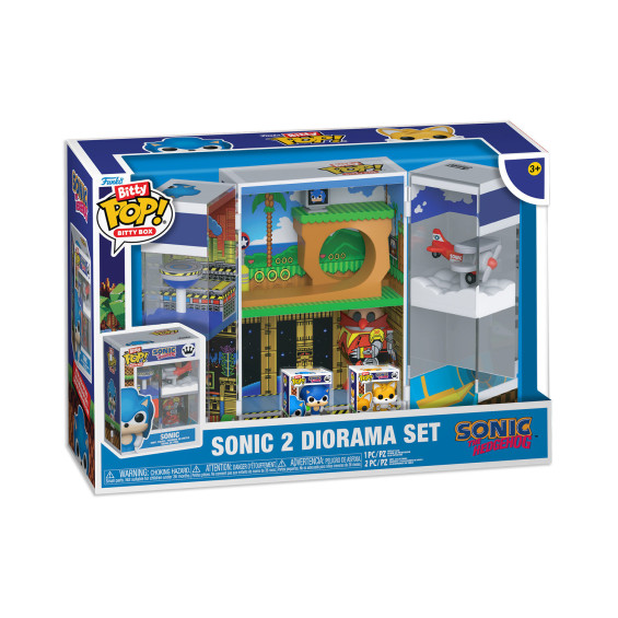 Funko Bitty Pop! Bitty Box Sonic the Hedgdhog Set Diorama Sonic 2