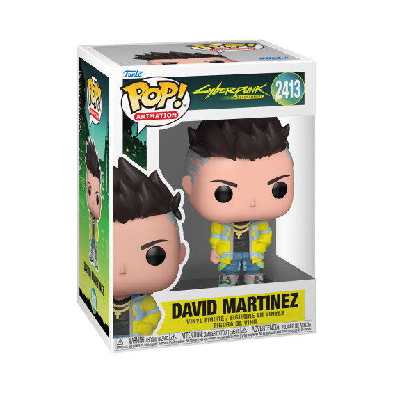 Funko Pop! Animation Cyberpunk: Edgerunners Figura de Vinilo David Martinez