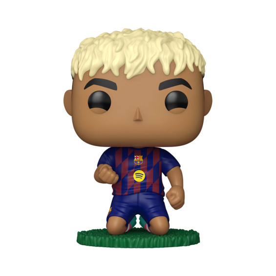 Funko Pop! Football Barça Figura de Vinilo Lamine Yamal de Rodillas