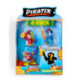 Piratix Wild Kingdom Pack 4 Figuras Varios Modelos