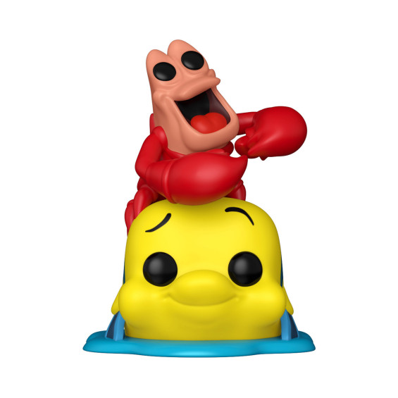 Funko Pop! Disney La Sierenita Figura de Vinilo Sebastián y Flounder