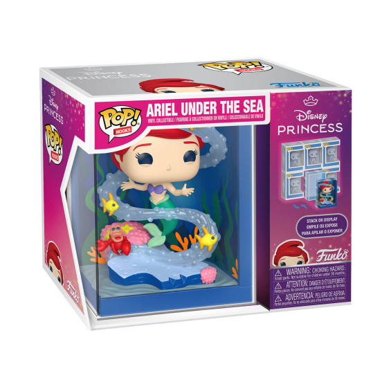 Funko Pop! Nooks Disney Princess Figura de Vinilo Ariel Bajo el Mar