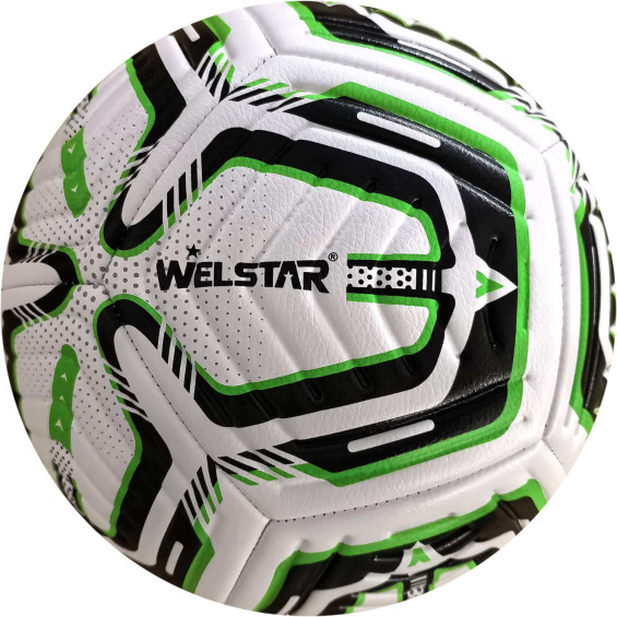 Balón de Fútbol Verde y Negro Talla 5