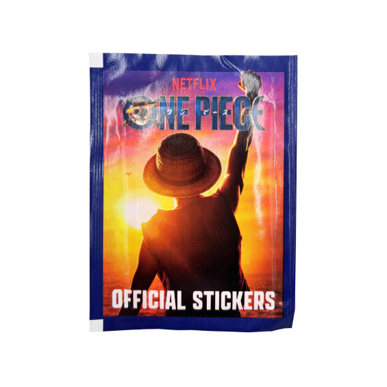 One Piece Stickers Cards Sobre con 5 Cartas Varios Modelos
