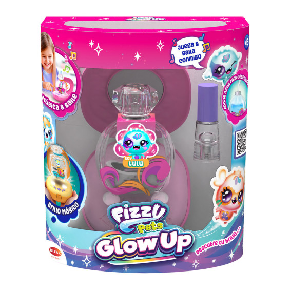 Fizzy Pets Glow Up Pack Deluxe Descubre tu Mascota Interactiva Varios Modelos