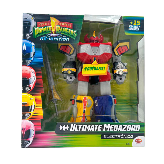 Power Rangers Figura Ultimate Megazord Electrónico