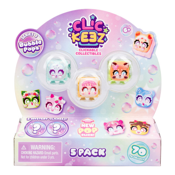 Clickeez Pack de 5 Serie 3 Varios Modelos