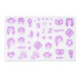 K-Pop Demon Hunters Cool Maker Set de Tatuajes Metaliazados Personalizables